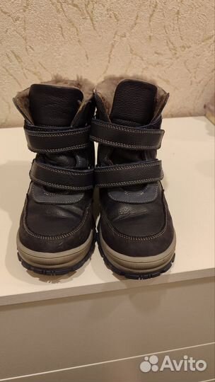 Ботинки зимние натуральная кожа 29 размер