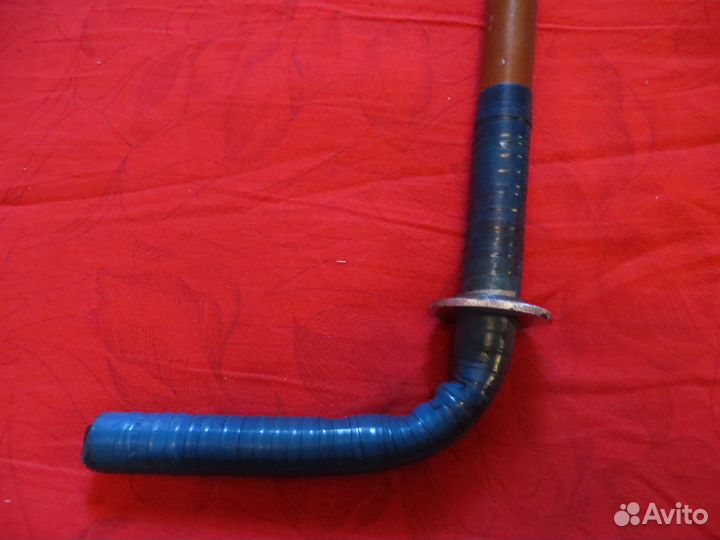 Трость - клюшка из металла