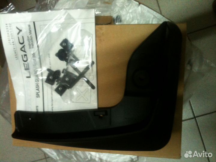 J1010AG234 Брызговики subaru legasy B13 задние