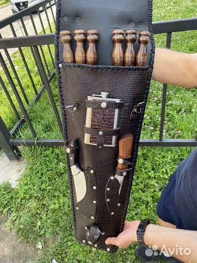 Набор шашлычный подарочный 