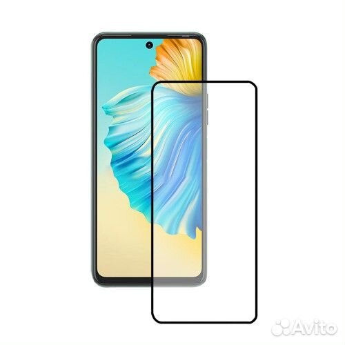 Защитное стекло для Tecno На весь экран