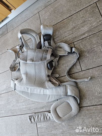 Рюкзак переноска BabyBjorn Harmony Серый