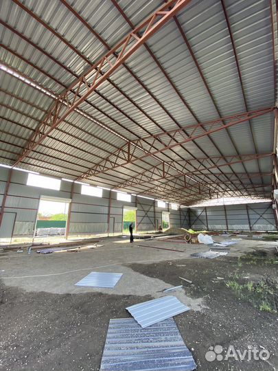 Строительство ангаров, складов, навесов