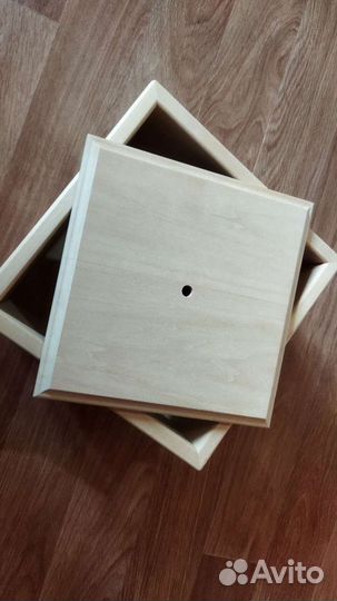 Люстра из дерева ручной работы