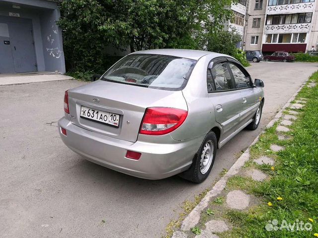 Kia Rio 2003 Крыло заднее (правое)