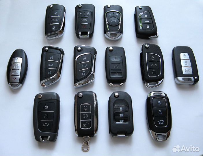 Дубликаты ключей для авто, чип ключи