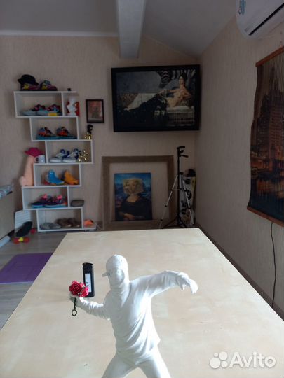 Статуэтка гипсовая Бэнкси