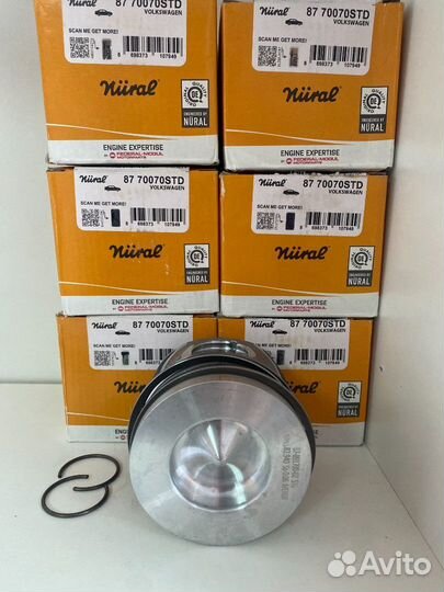 Комплект поршней Nural 3.0 TDI BUN, BUG, BKS STD