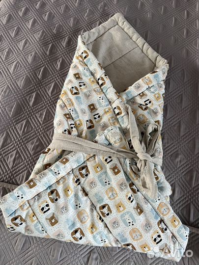 Конверт на выписку и бортики в кроватку набор