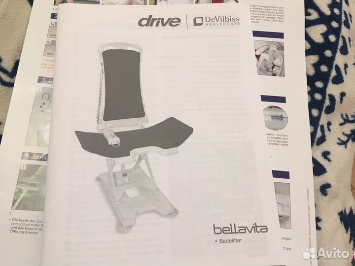 Подъемное устройство для ванны Bellavita badelift