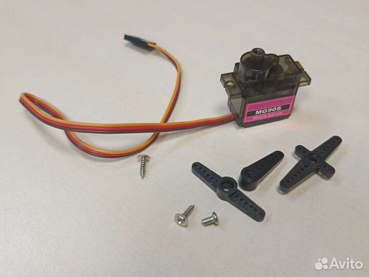 Сервопривод mini MG90S, SG92R. 180 градусов