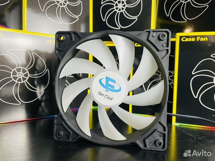 Новые вентиляторы для корпуса RGB 120мм