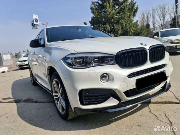Сплиттер BMW F16 X6