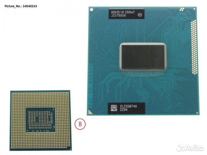 Intel Core i5 3230m socet 989-988