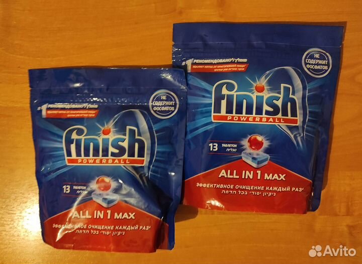 Finish. Таблетки, гель, порошок