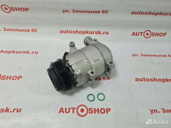 Компрессор кондиционера на Ford Focus 2