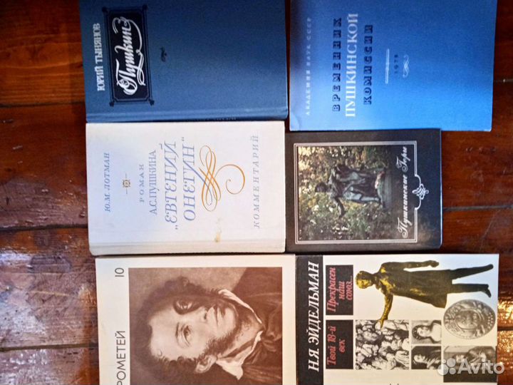 Книги о пушкине
