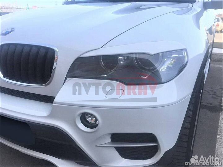 Реснички Performance на фары для BMW X5 E70