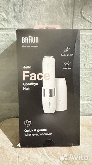 Эпилятор braun face мини для удаления волос