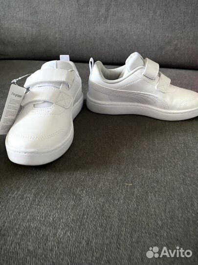 Кеды белые Puma