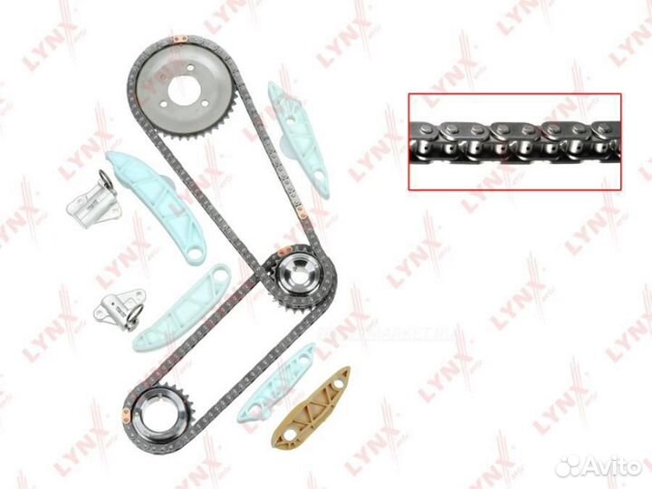 Lynxauto TK-0121 Комплект цепи грм