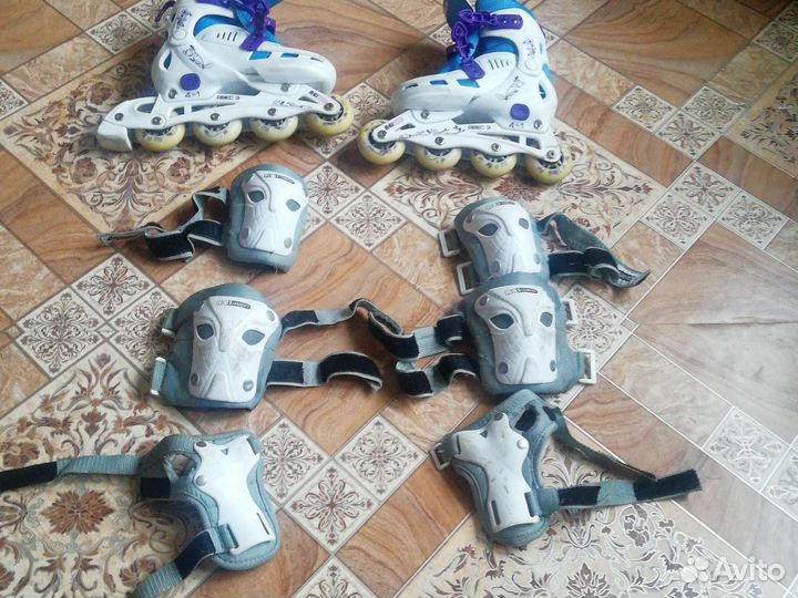 Роликовые коньки детские раздвижные