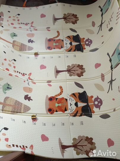 Коврик детский складной развивающий