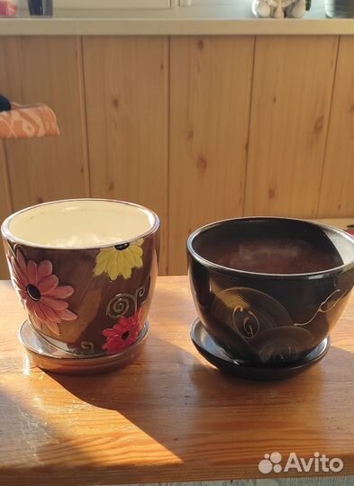 Цветочные горшки