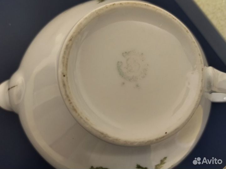 Соусник фарфор Чехословакия