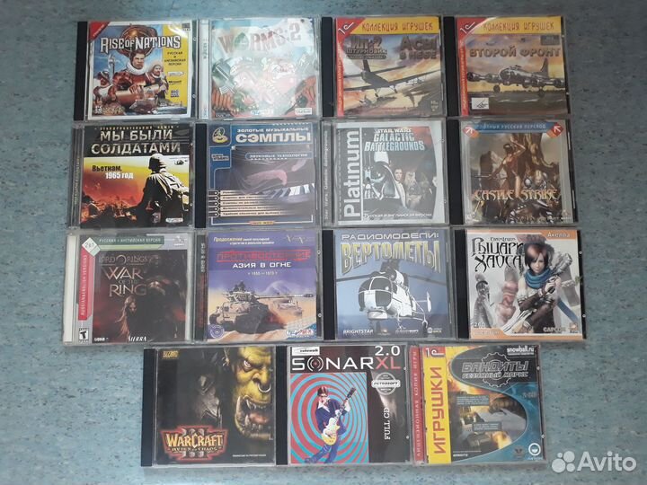 Игры на CD дисках