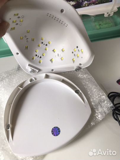 Led лампа и набор для маникюра