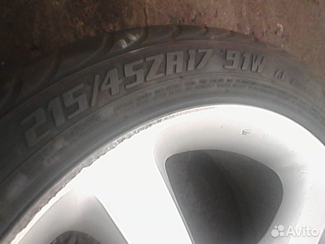 Колёса 215/45R17 на Subaru 5*100 / 56,1мм