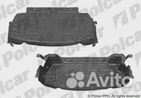 Защита бампера нижняя низ перед для mercedes sprinter 209-524 07.06-10.13