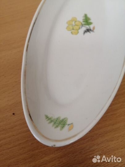 Селедочница. Дулево. Фарфор