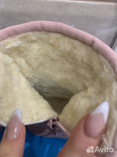 Сапожки зимние для девочки 22