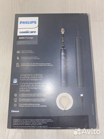 Новая умная зубная щетка Philips Sonicare 9900
