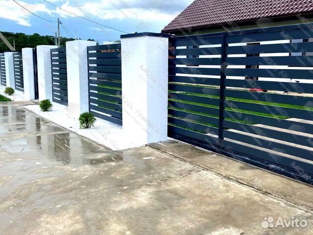 Забор Ранчо металлический