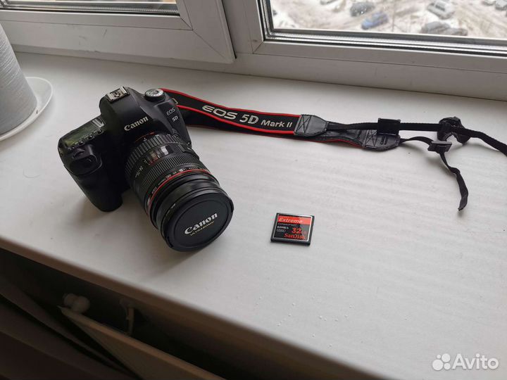 Canon 5d mark ii + 24-70 2.8 L (по отдельности)