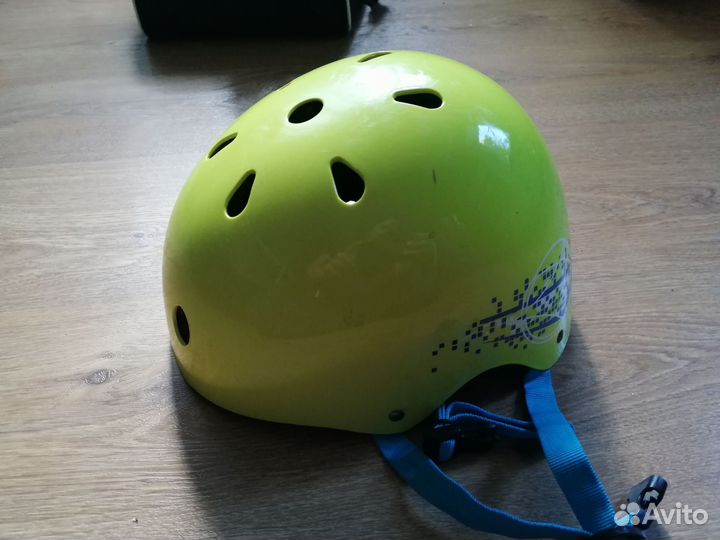 Роликовые коньки детские раздвижные с защитой