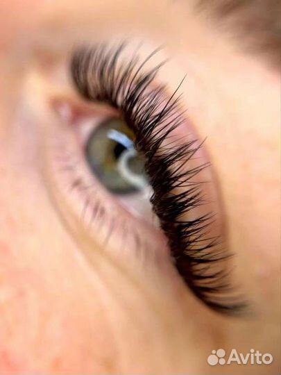 Наращивание ресниц на дому