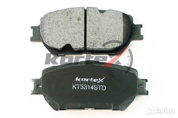 Колодки торм. toyota camry перед.к-т 00г- KT331