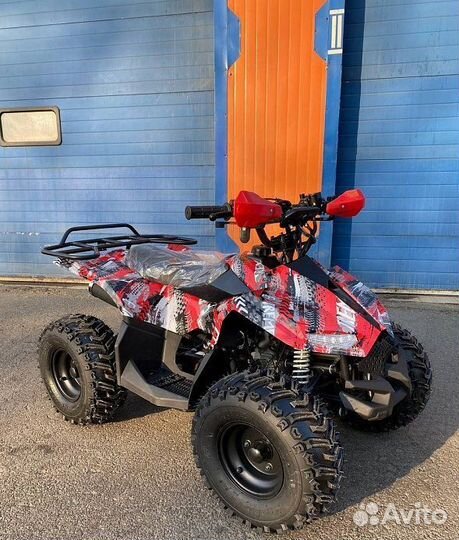 Квадроцикл raptor NEW 125 красный