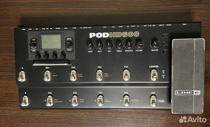 Гитарный процессор line 6 pod hd500