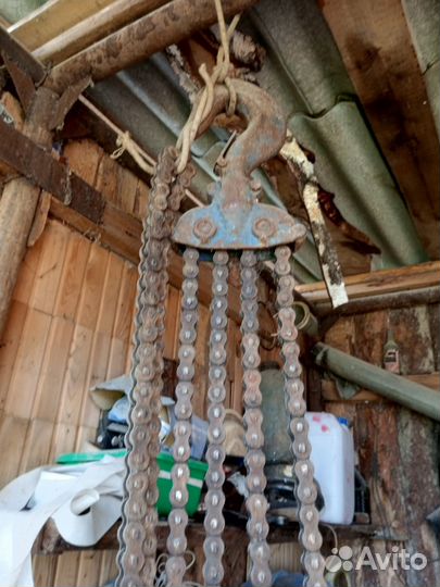 Таль ручная цепная бу 6300 кг