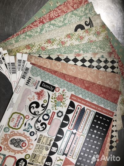 Бумага для скрапбукинга