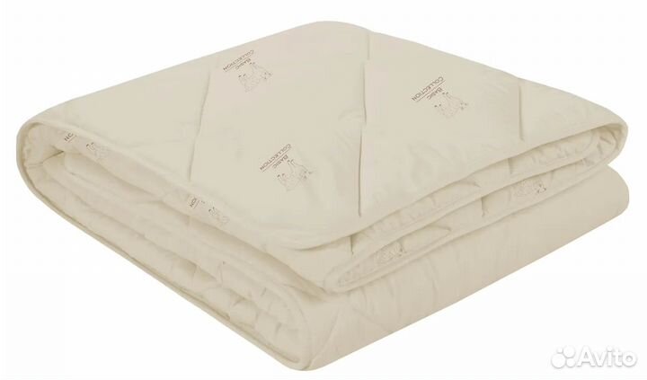 Одеяло Овечья шерсть 140х205 легкое