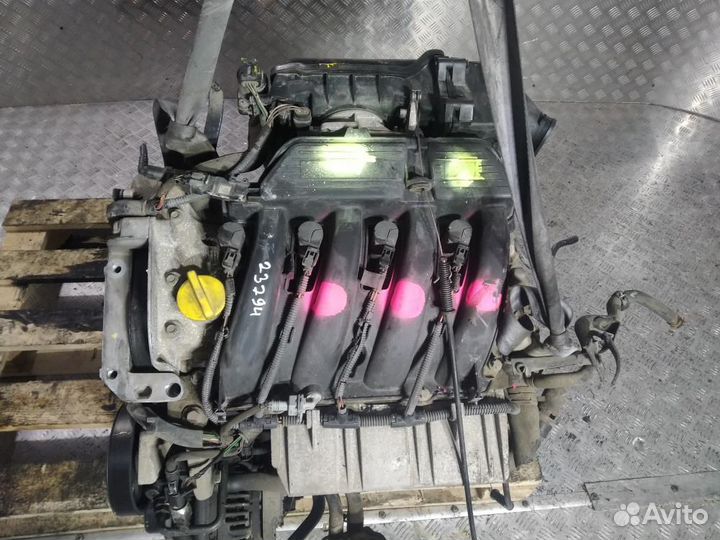 Двигатель K4M A700 K4M700 Renault Megane 1.6