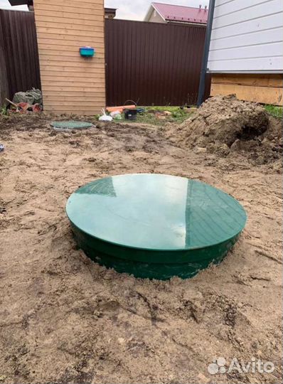 Септик под ключ для частных домов, дачных участков