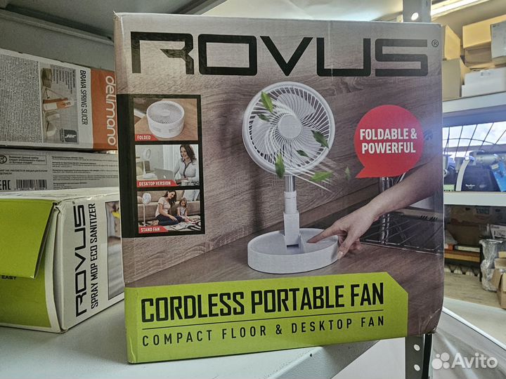 Новый беспроводной вентилятор Rovus