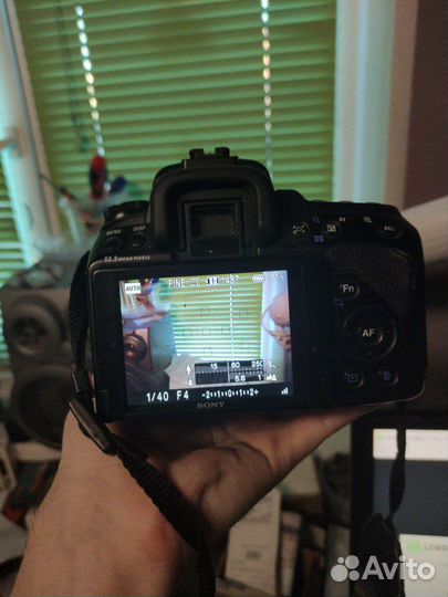 Зеркальный фотоаппарат sony a500